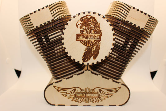 Harley Motorcycle Engine desk model