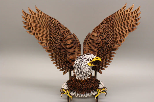 American Bald Eagle Mandala